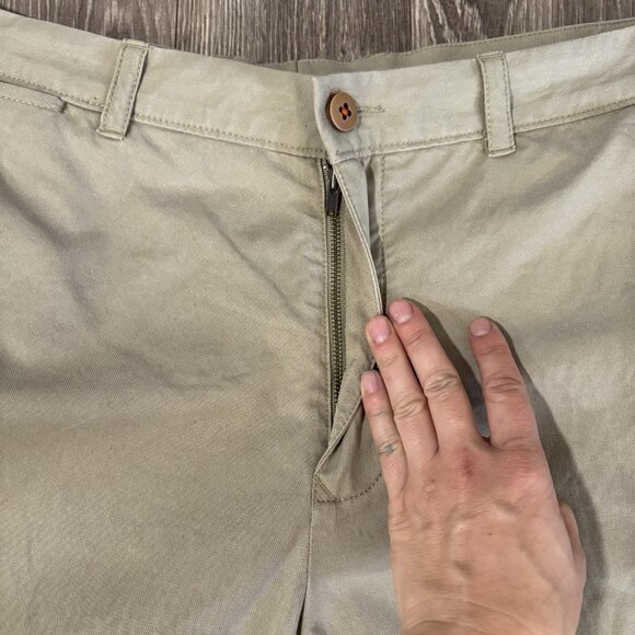 Tommy Bahama Flat Front Chino Pants Men’s Beige Straight Leg Casual Size 36 X 32 - Picture 6 of 16
